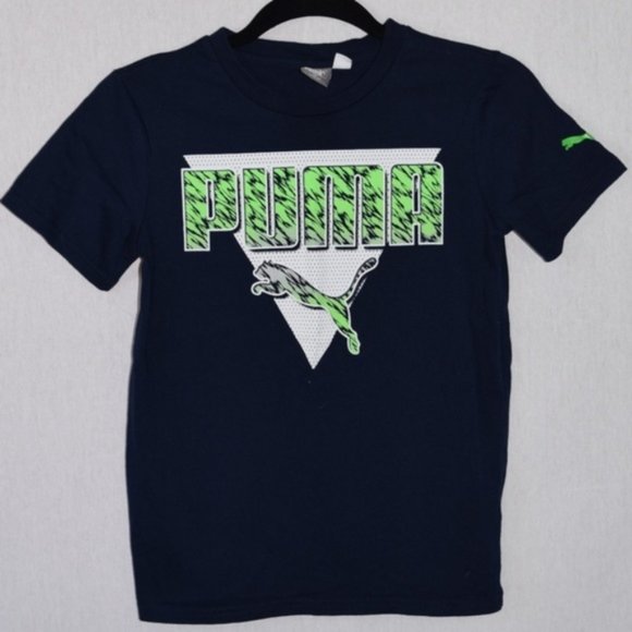 lime green puma shirt